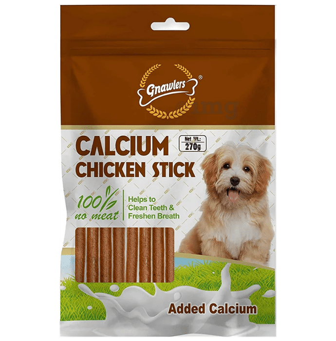 Gnawlers Calcium Chicken Stick Dog