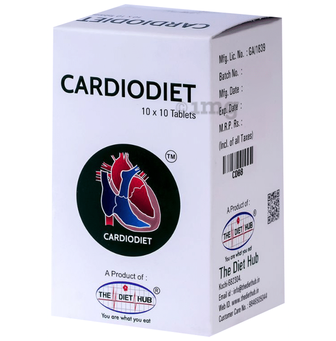 The Diet Hub Cardiodiet Tablet