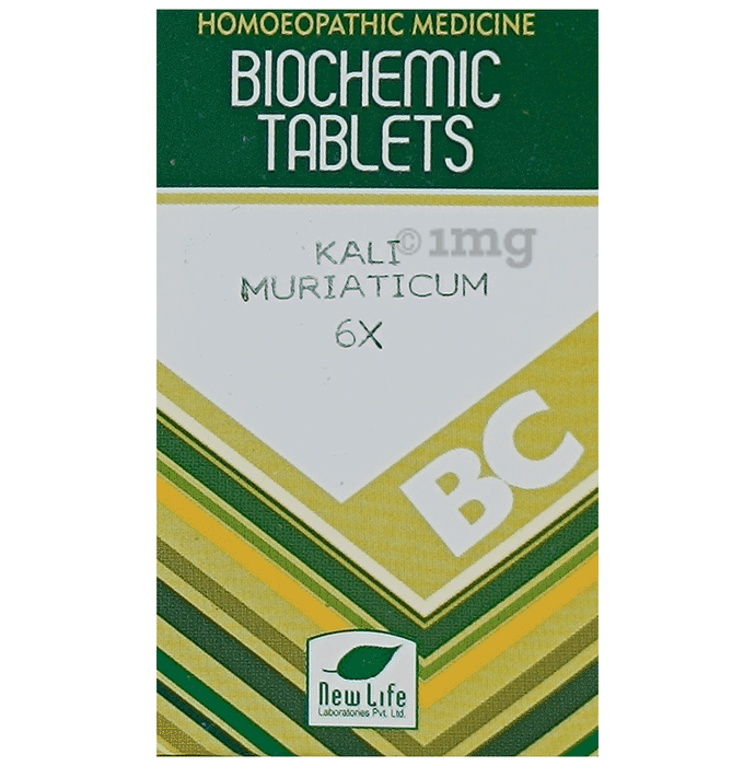 New Life Kali Muriaticum Biochemic Tablet 6X