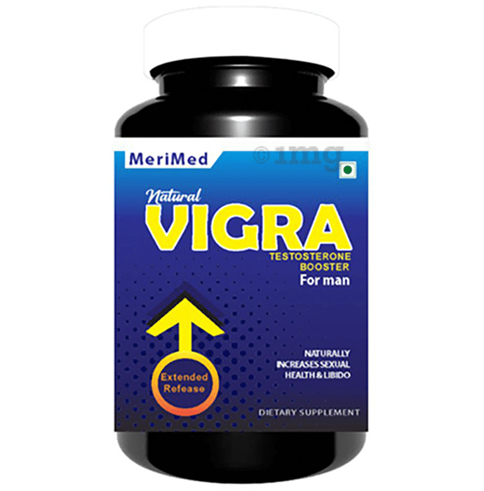Merimed Natural Vigra Testosterone Booster for Man Tablet