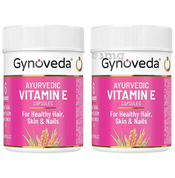 Gynoveda Ayurvedic Vitamin E Capsule (30 Each)