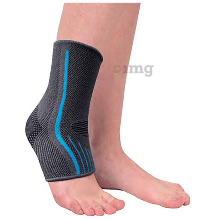 Haxor Silverage Designer Ankle Support Socks Large