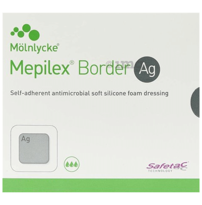 Mepilex Border Ag Dressing 10 x 10cm