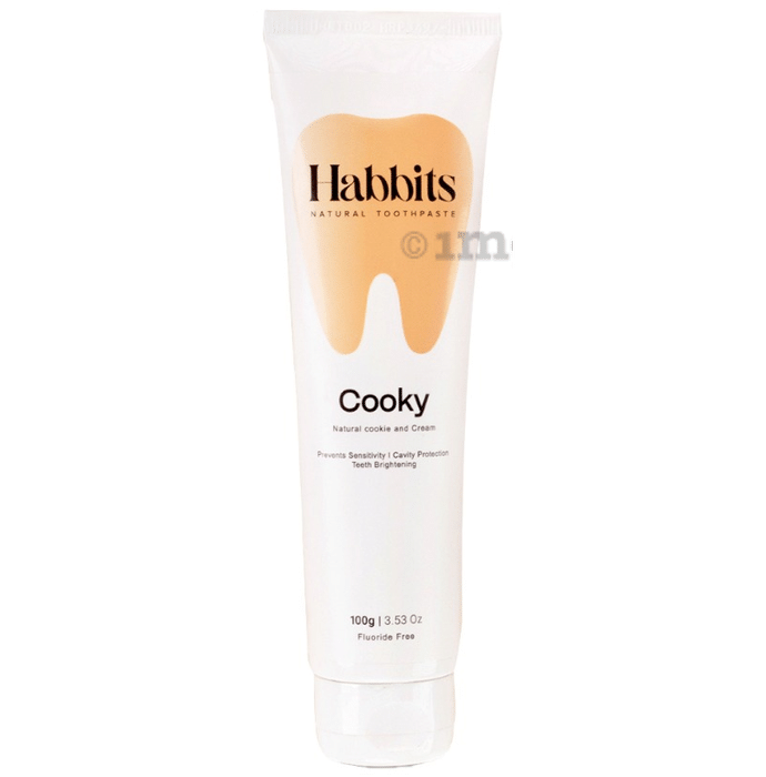 Habbits Natural Toothpaste (100gm Each) Cooky