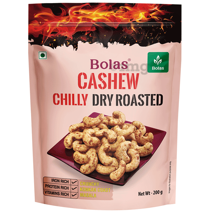 Bolas Cashews Chilly Dry Roasted