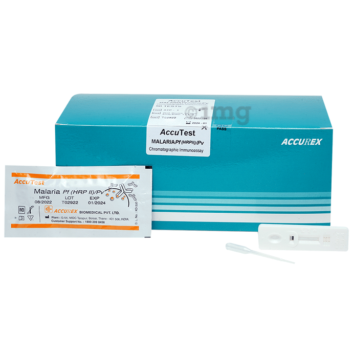 Accu Test Malaria Pf (HRPII)/Pv Test Kit