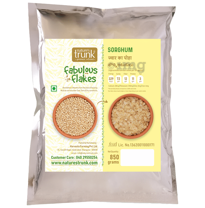 Nature's Trunk Sorghum Flakes Jowar