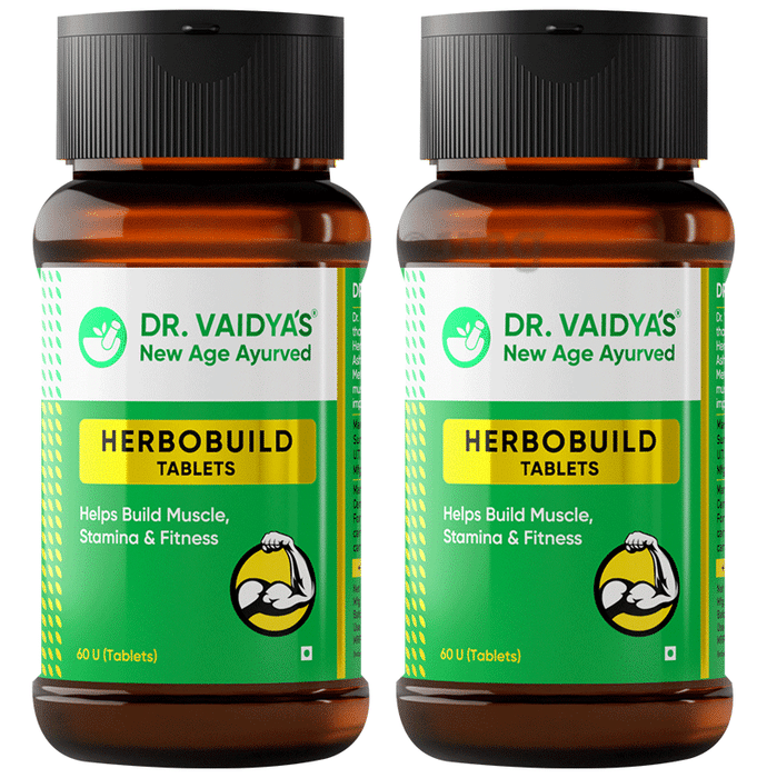 Dr. Vaidya's Herbobuild Tablet (60 Each)