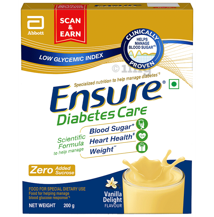 Ensure Diabetes Care Specialized Nutrition Drink Vanilla Delight