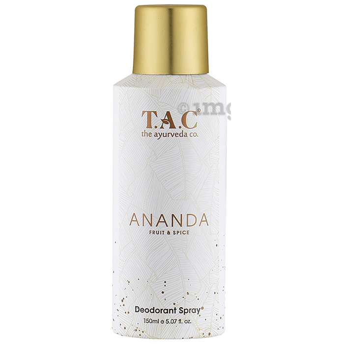 TAC The Ayurveda Co. Ananda Deodorant Spray Fruit & Spice