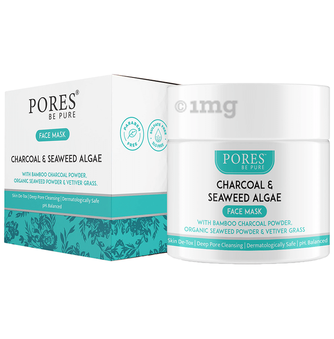 Pores Be Pure Charcoal & Seaweed Algae Face Mask
