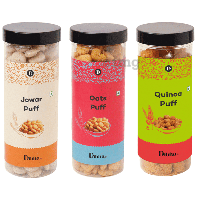 Dibha  Oats, Quinoa, Jowar (100g Each)