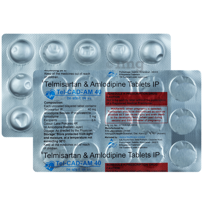 Tel-Cad-AM 40 Tablet