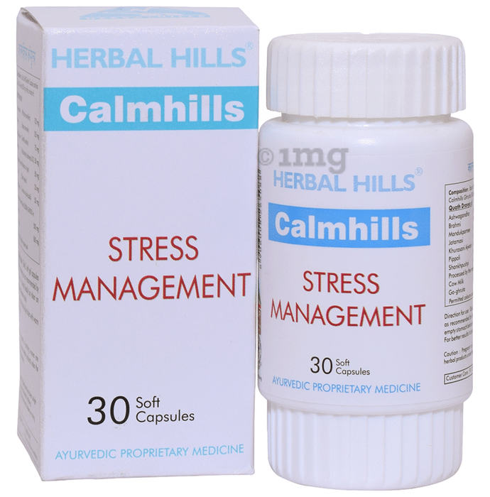 Herbal Hills Calmhills Stress Management Capsule