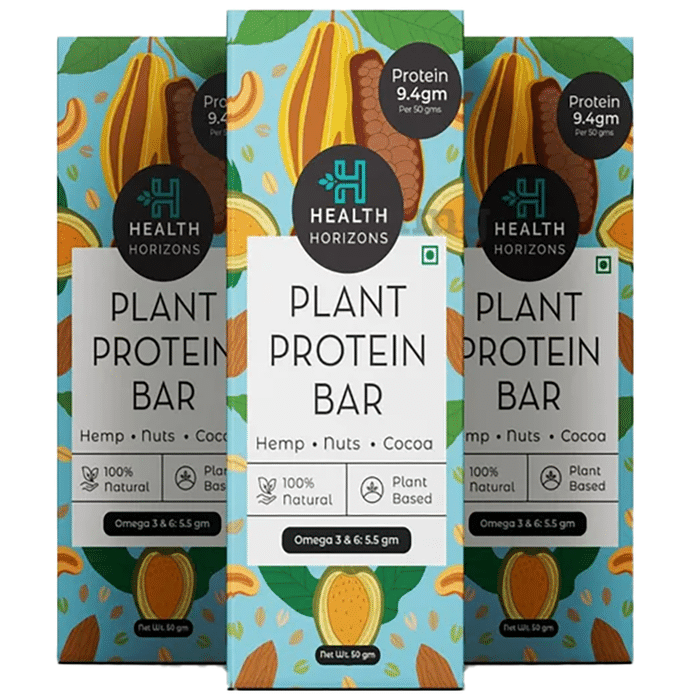 Health Horizons Plant Protein Bar (50gm Each)