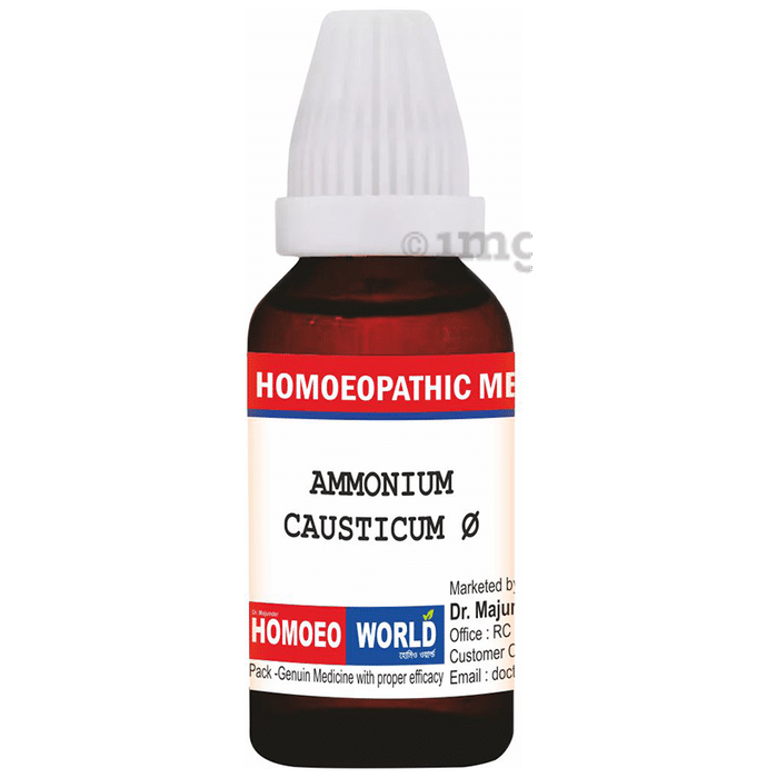 Dr. Majumder Homeo World Ammonium Causticum Q Mother Tincher(30ml Each)