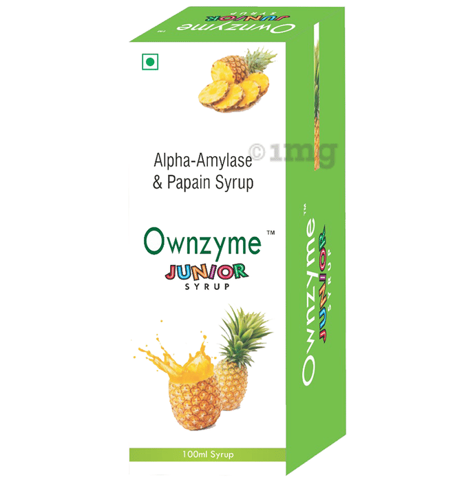 Ownzyme Junior Syrup Buy bottle of 100.0 ml Syrup at best price in