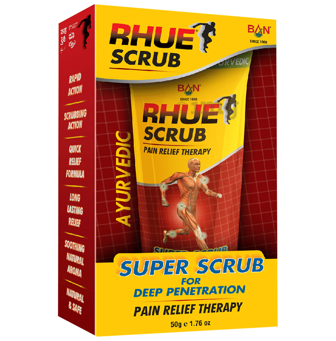 Ban Labs Rhue Scrub Pain Relief Therapy | Relieves Chronic Muscular and Joint Pain