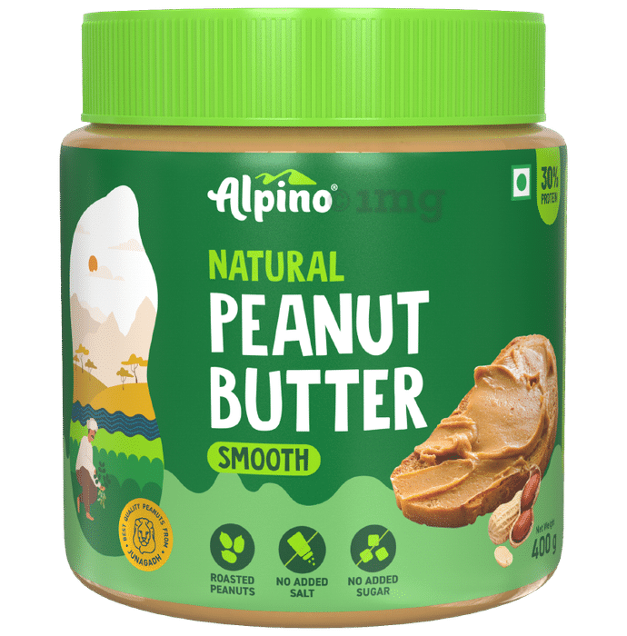 Alpino Natural Smooth Peanut Butter