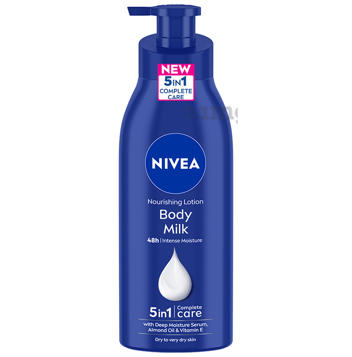 Nivea 5 in 1 Complete Care Nourishing Lotion Body Milk | For Dry to Very Dry Skin