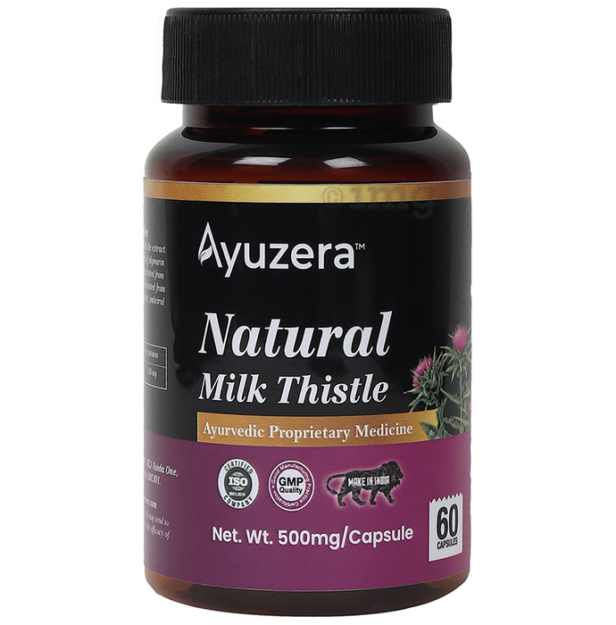 Ayuzera Natural Milk Thistle 500mg Capsule