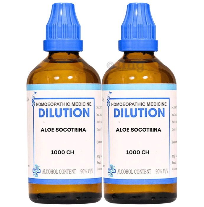 LDD Bioscience Aloe Socotrina Dilution (100ml Each) 1000 CH