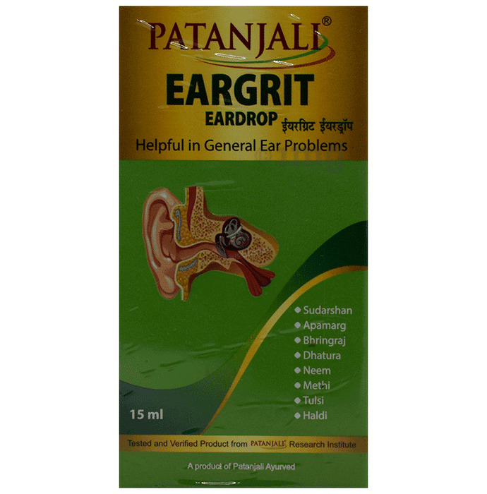 Patanjali Eargrit Ear Drop