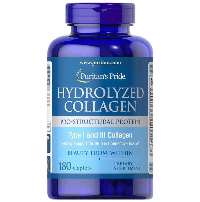 Puritan's Pride Hydrolyzed Collagen 1000 mg Caplet