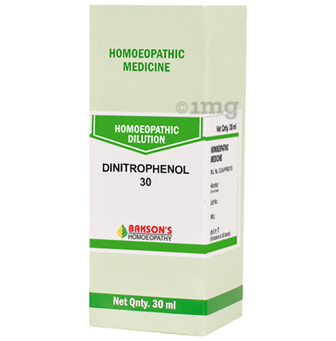 Bakson's Homeopathy Dinitrophenol Dilution 30