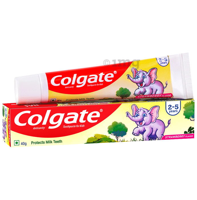 Colgate Strawberry Anticavity Toothpaste for Kids |