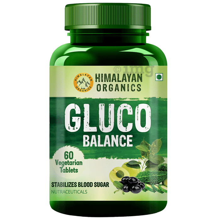 Himalayan Organics Gluco Balance Vegetarian Tablet