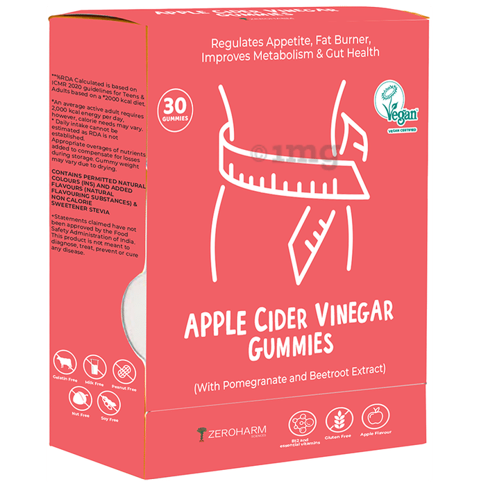 Zeroharm Sciences Apple Cider Vinegar Gummies