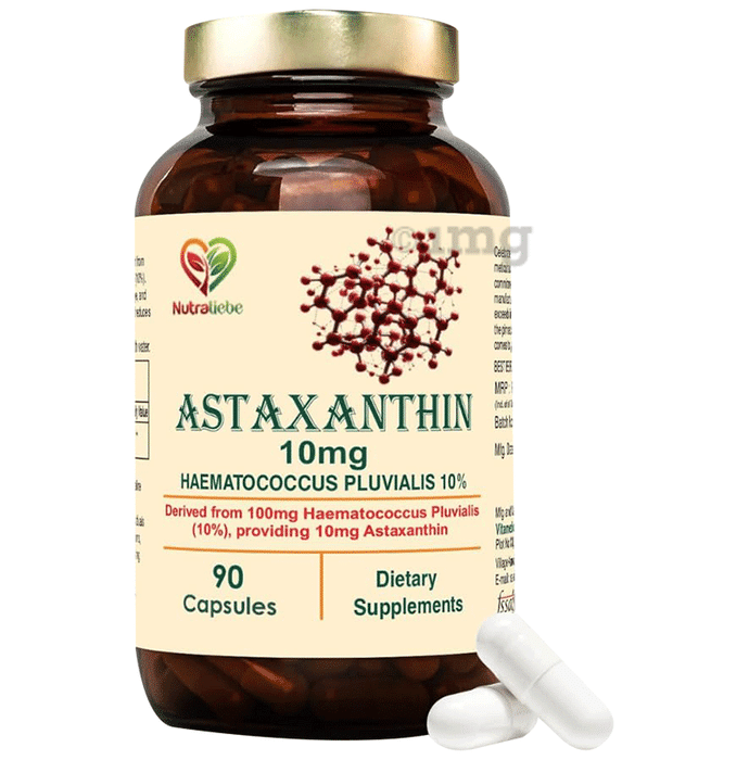 Nutraliebe Astaxanthin 10mg Haematococcus Pluvialis 10% Capsule