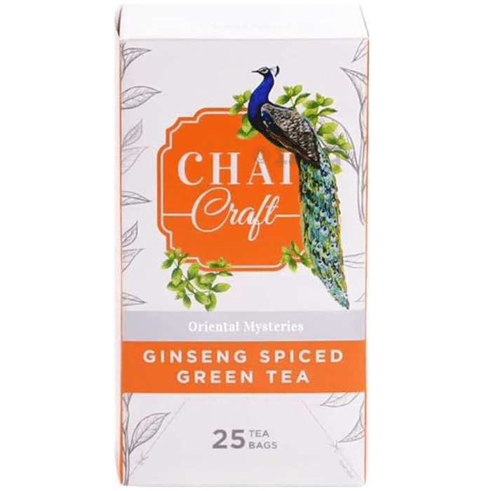 Chai Craft Ginseng Spiced Green Tea Bag (1.5gm Each)