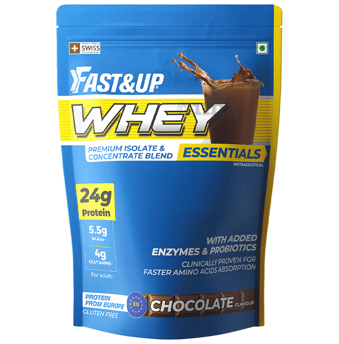 Fast&Up Whey Essential Premium Isolated & Concentrated Blend Chocolate