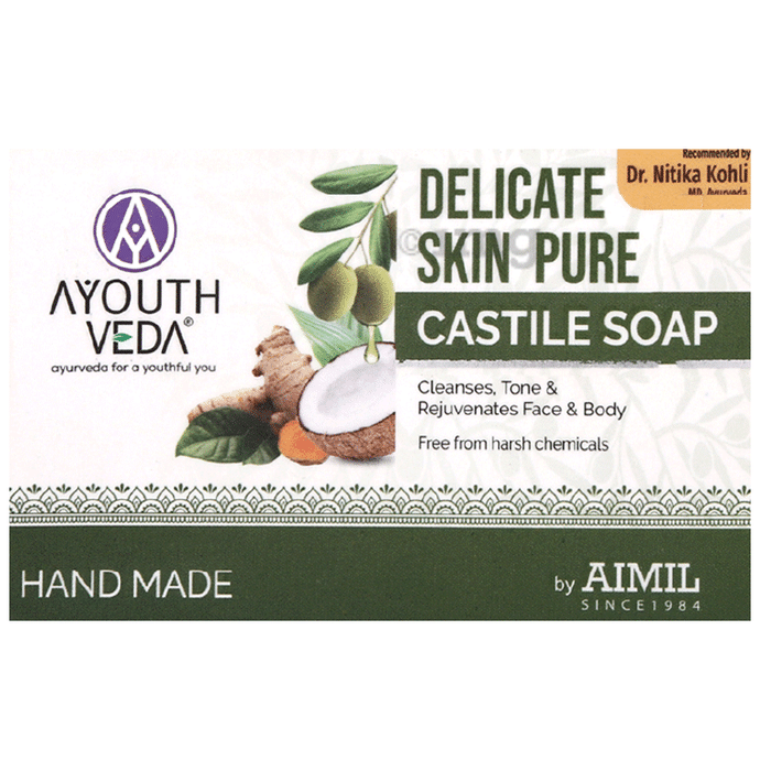 Ayouthveda Delicate Skin Pure Castile Soap