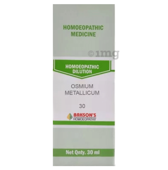Bakson's Homoeopathy Osmium Metallicum Dilution 30