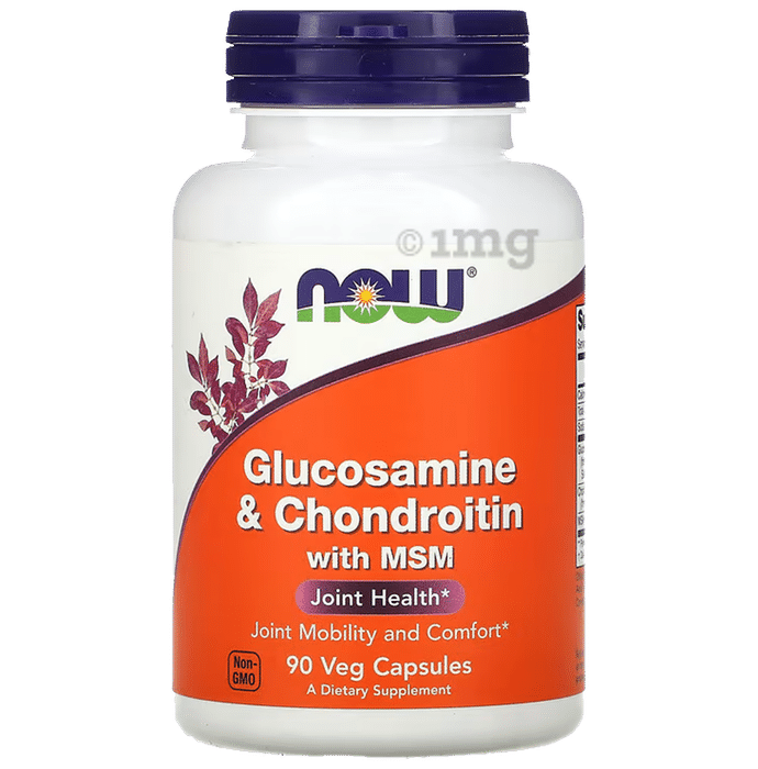 Now Foods Glucosamine & Chondroitin with MSM Veg Capsule