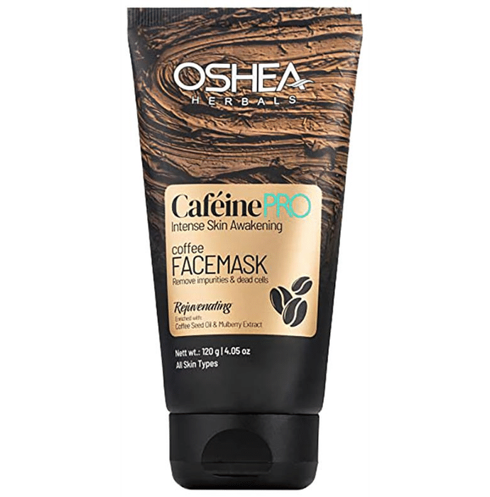 Oshea Herbals Cafeine Pro Intense Skin Awakening Coffee Face Mask
