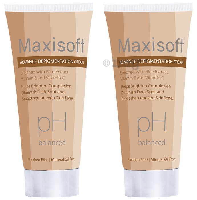 Maxisoft PH Balanced Advance Depigmentation Cream (50gm Each)