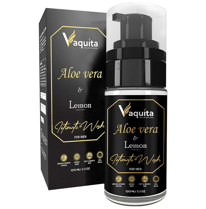 Vaquita Aloe Vera & Lemon Intimate Wash for Men