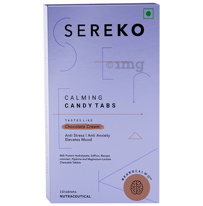 Sereko Calming Candy Tablet Chocolate Cream