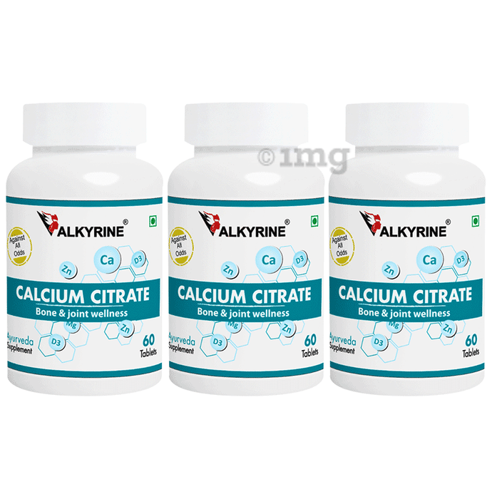 Valkyrine Calcium Citrate Tablet (60 Each)