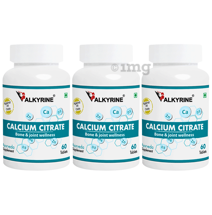 Valkyrine Calcium Citrate Tablet (60 Each)