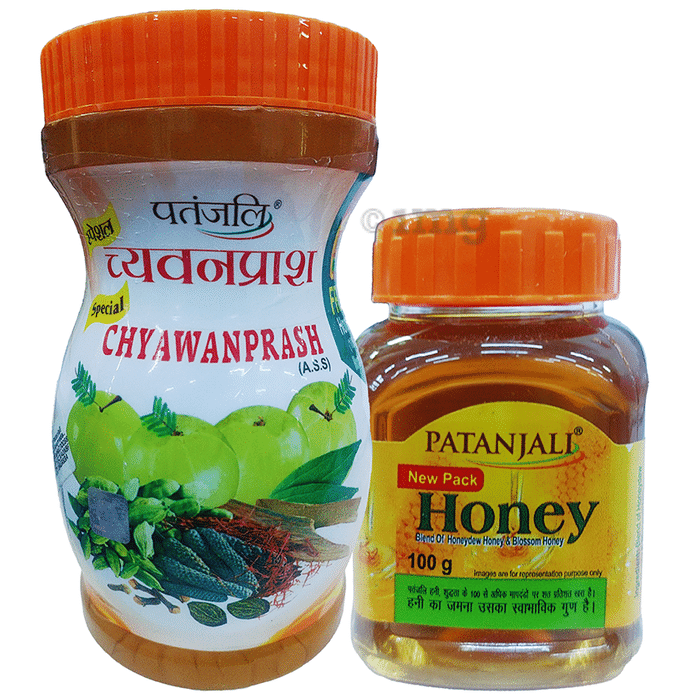 Patanjali Ayurveda Special Chyawanprash with Honey 100gm Free