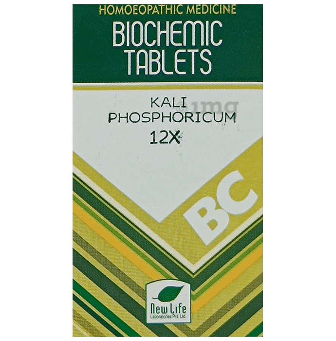 New Life Kali Phosphoricum Biochemic Tablet 12X