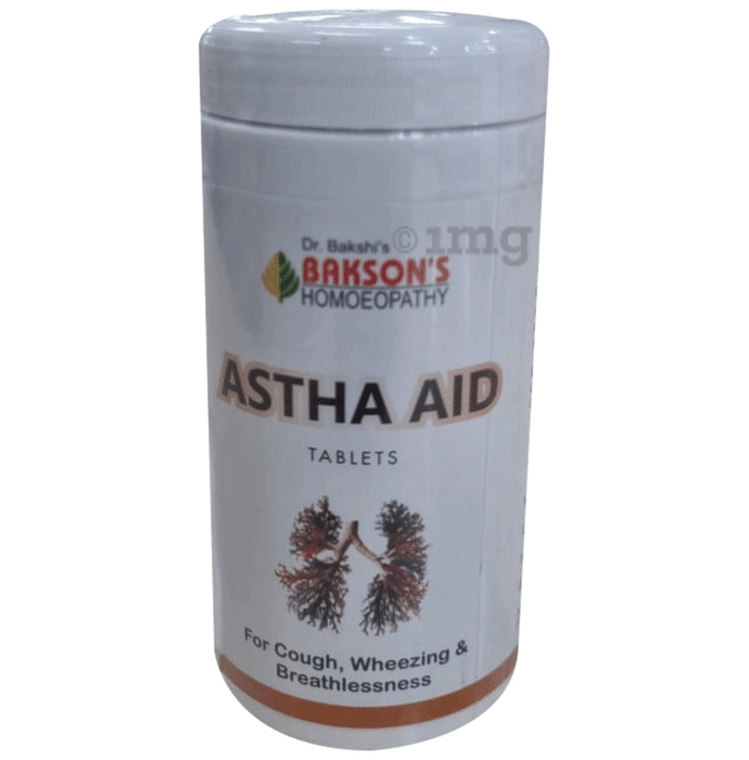 Bakson's Homeopathy Astha Aid Tablet