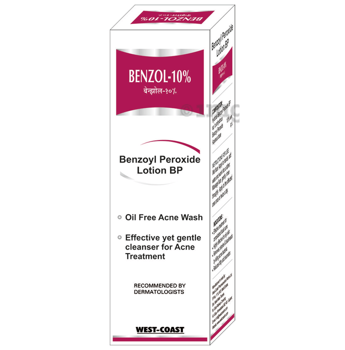 West-Coast Benzol 10% Peroxide Lotion BP