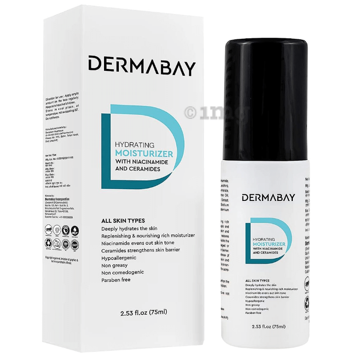 Dermabay Hydrating Moisturiser with Niacinamide and Ceramides