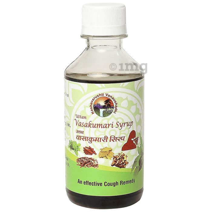 Keshavsrushti Vanaushadhi Uttan Vasakumari Syrup